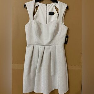 Guess Strapless Dress in Classic White